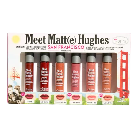 ست 6 عددی رژ مایع دبالم san francisco