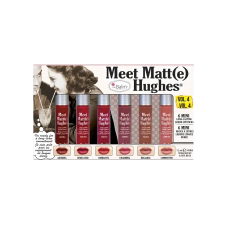 ست 6 عددي رژلب مايع مات دبالم VOL4