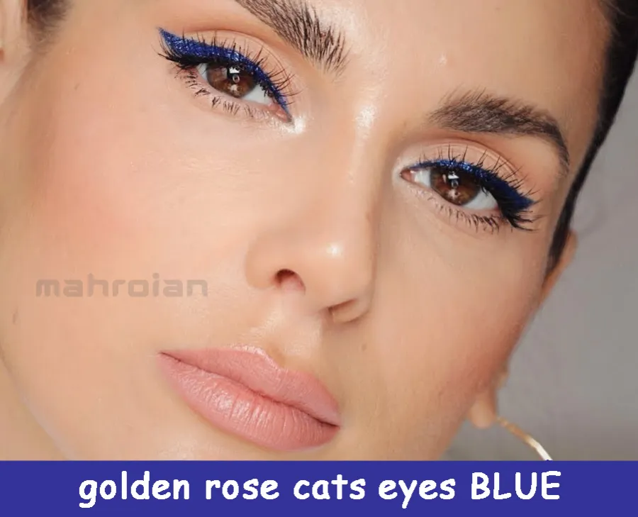 خط چشم مویی آبی گلدن رز