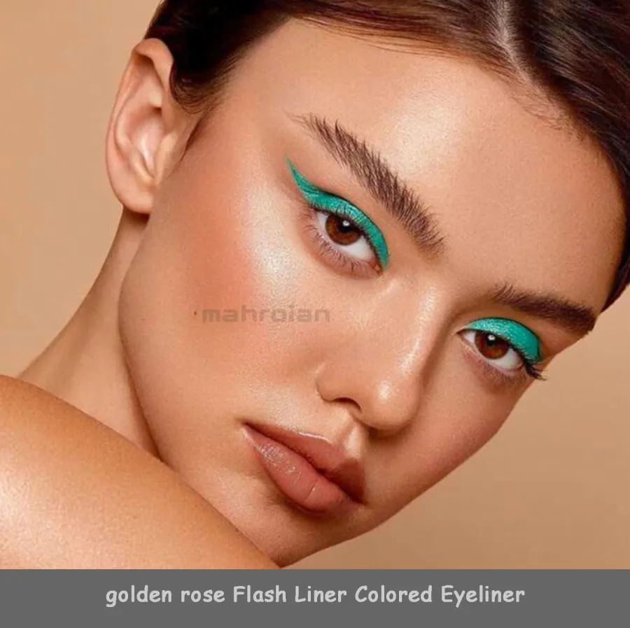 خط چشم رنگی گلدن رز