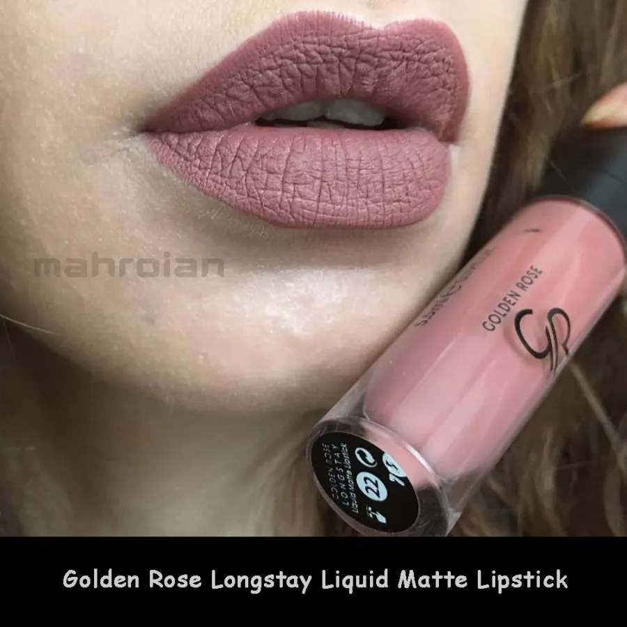 رژ لب مات مایع گلدن رز