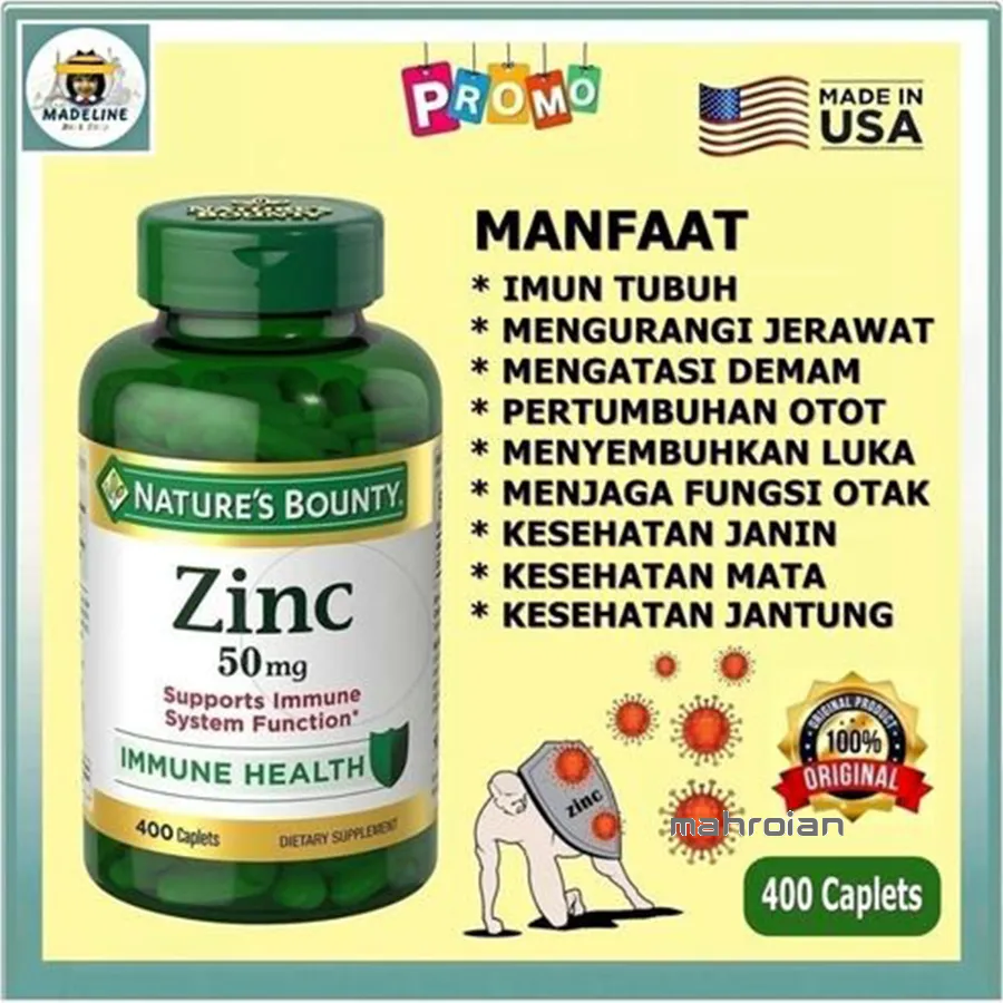 قرص زینک نیچرز بونتی