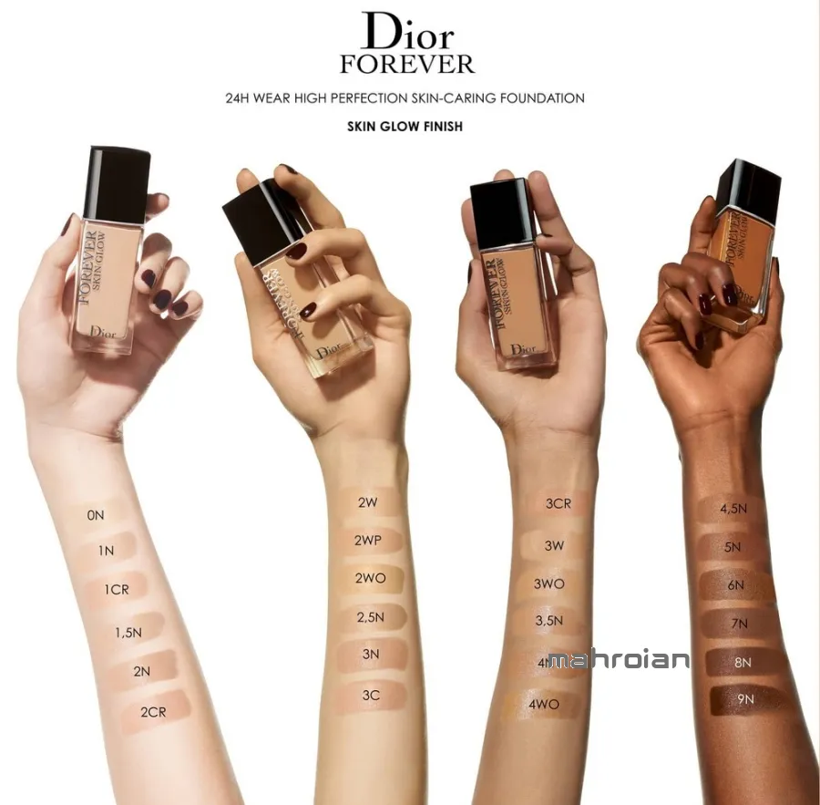 کرم پودر دیور فوراور اسکین گلو