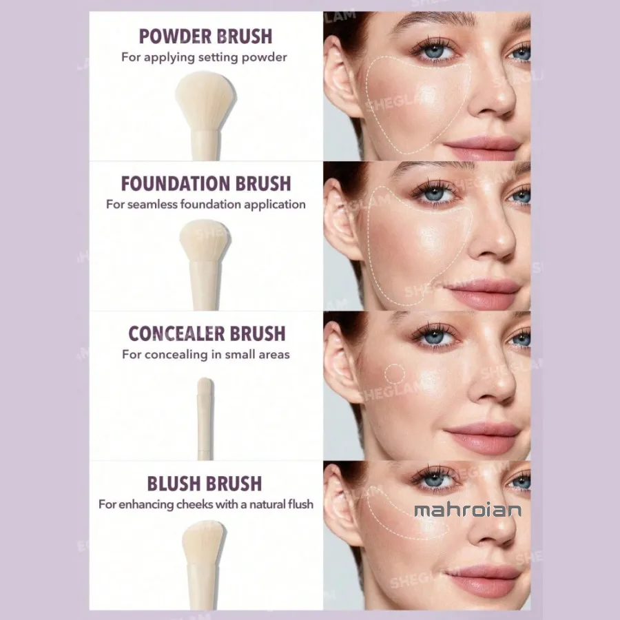 ست براش 6 تایی شیگلم