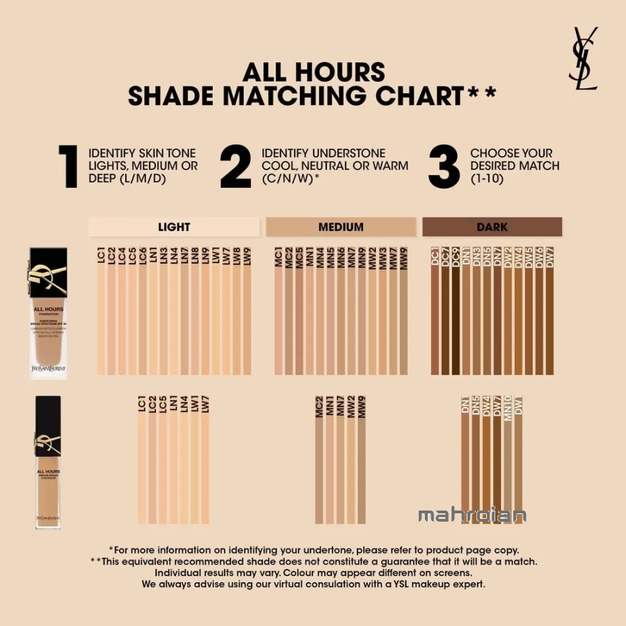 کرم پودر ایو سن لوران آل آورز