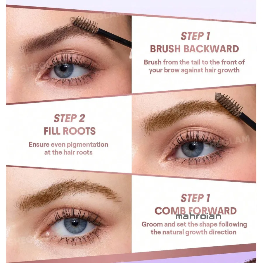 ریمل ابرو شیگلم رنگی