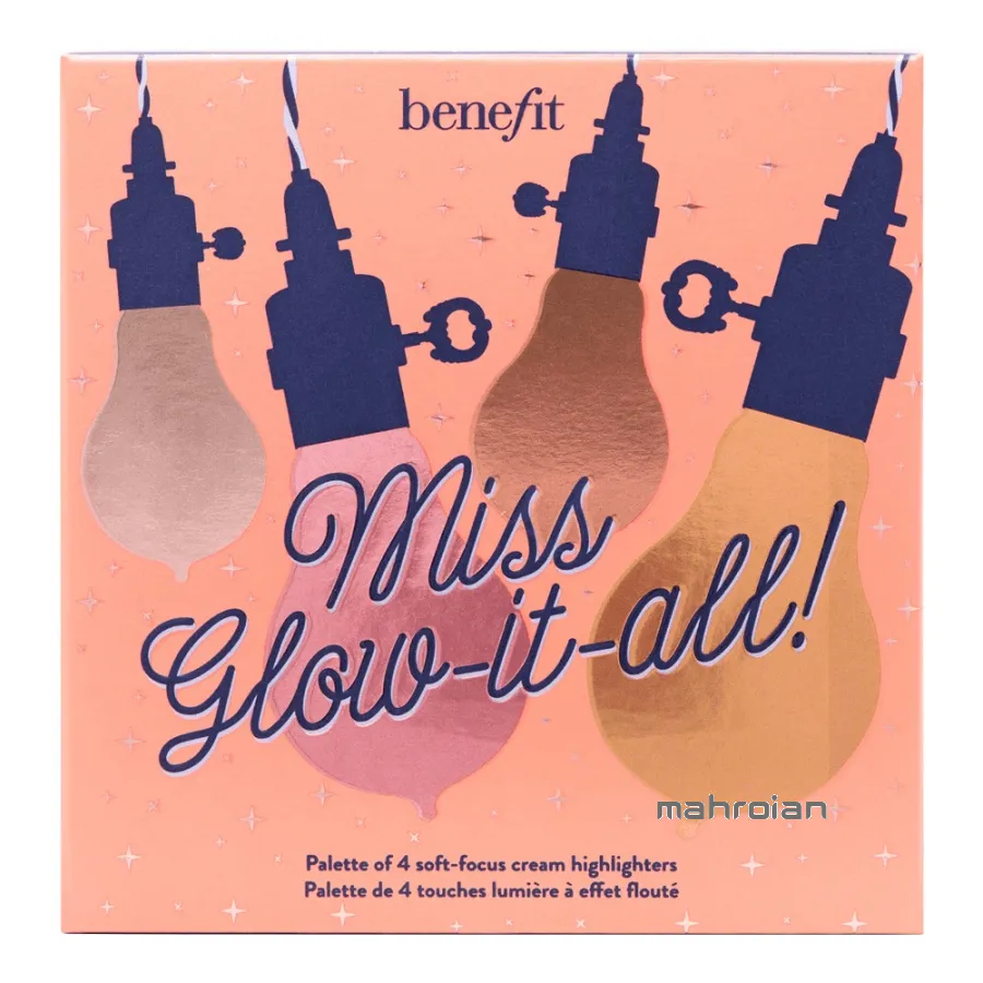 پالت هایلایت بنفیت چهارتایی