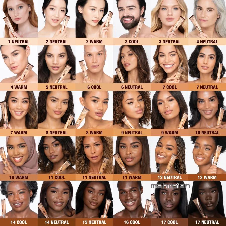 کرم پودر تیوپی شارلوت تیلبری