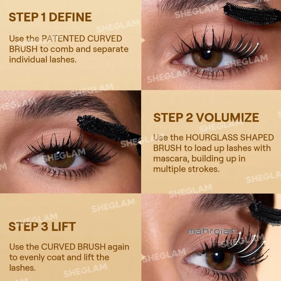 ریمل شیگلم همراه سرم تقویت مژه