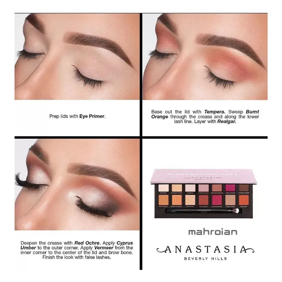 پالت سایه آناستازیا مدرن رنسانس