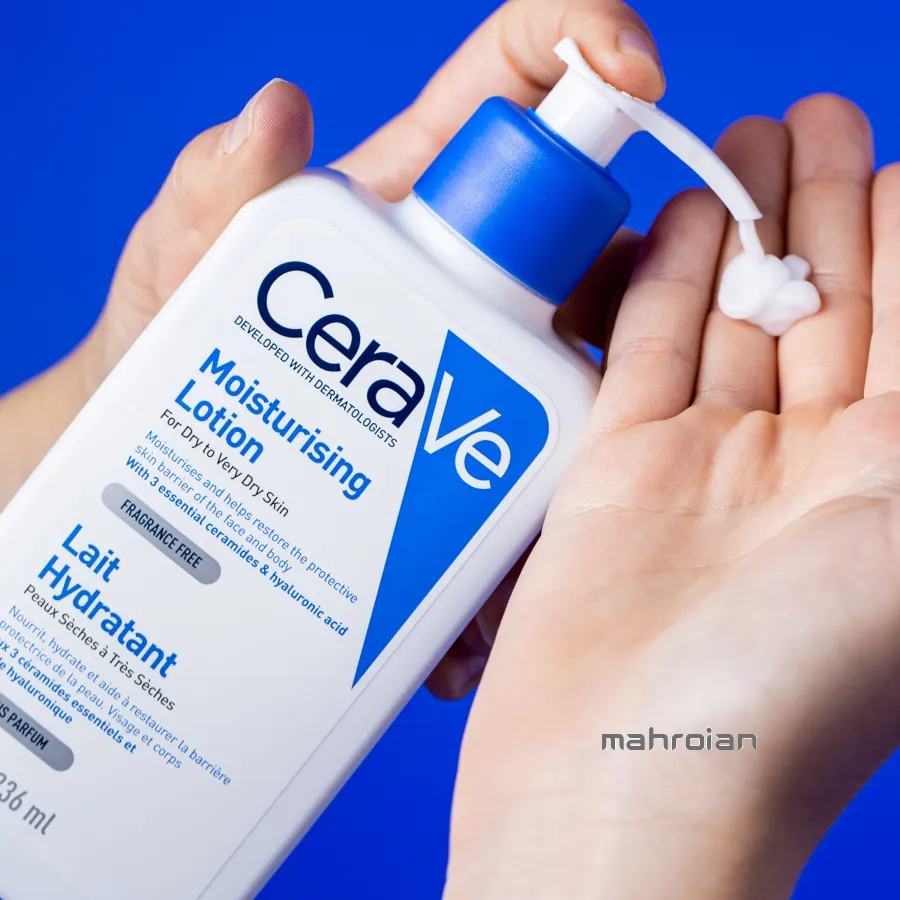لوسیون مرطوب کننده پوست خشک سراوی
