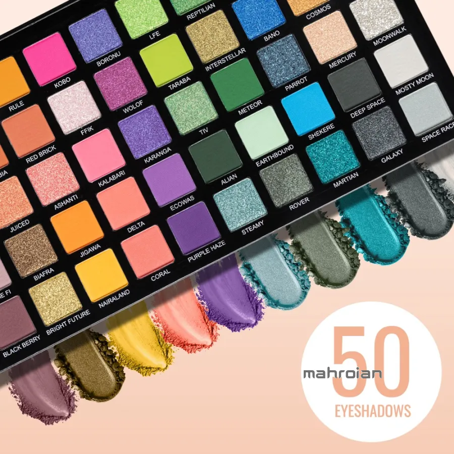 پالت سایه 50 رنگ فوراور52