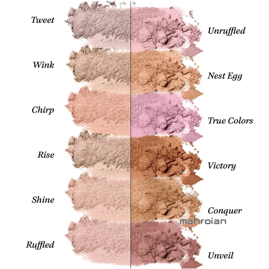 پالت سایه فیوچر میکاپ پرتی