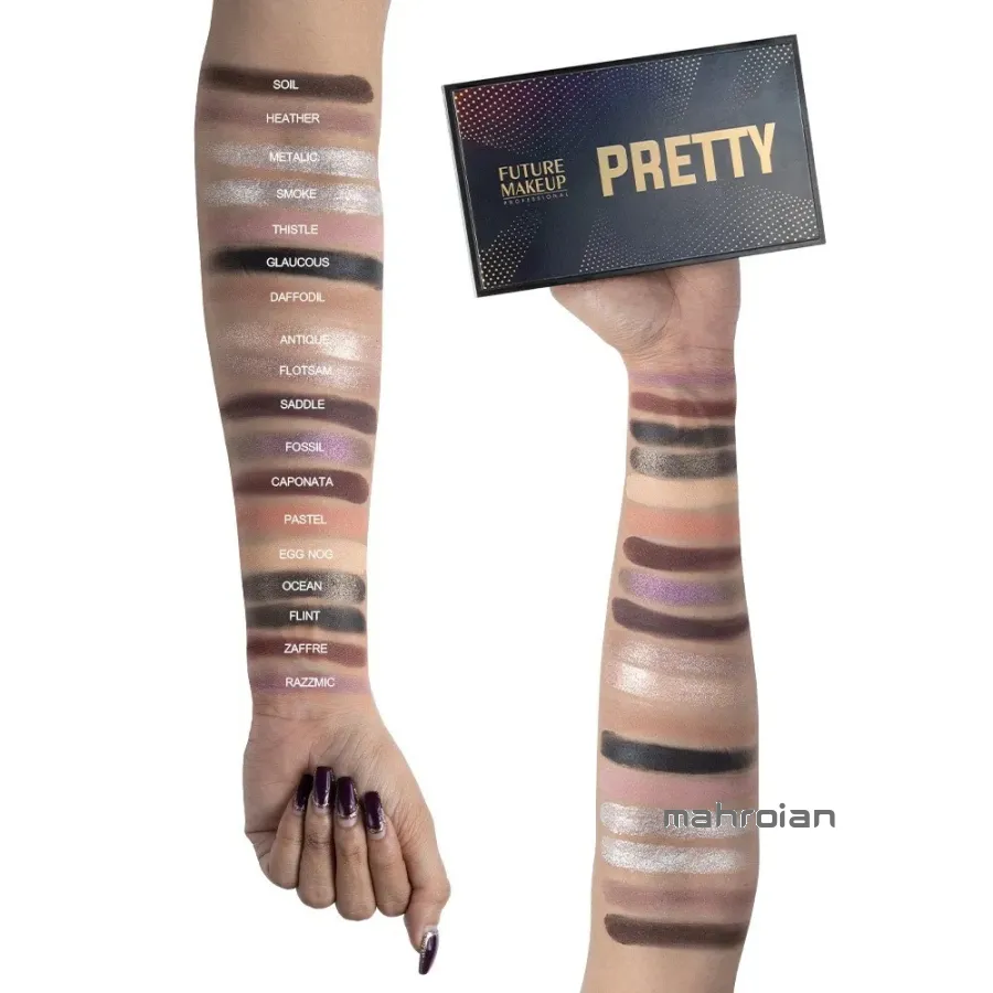 پالت سایه فیوچر میکاپ پرتی