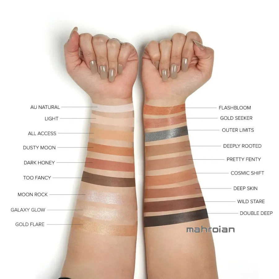 پالت سایه نود ادیکشن فیوچر میکاپ