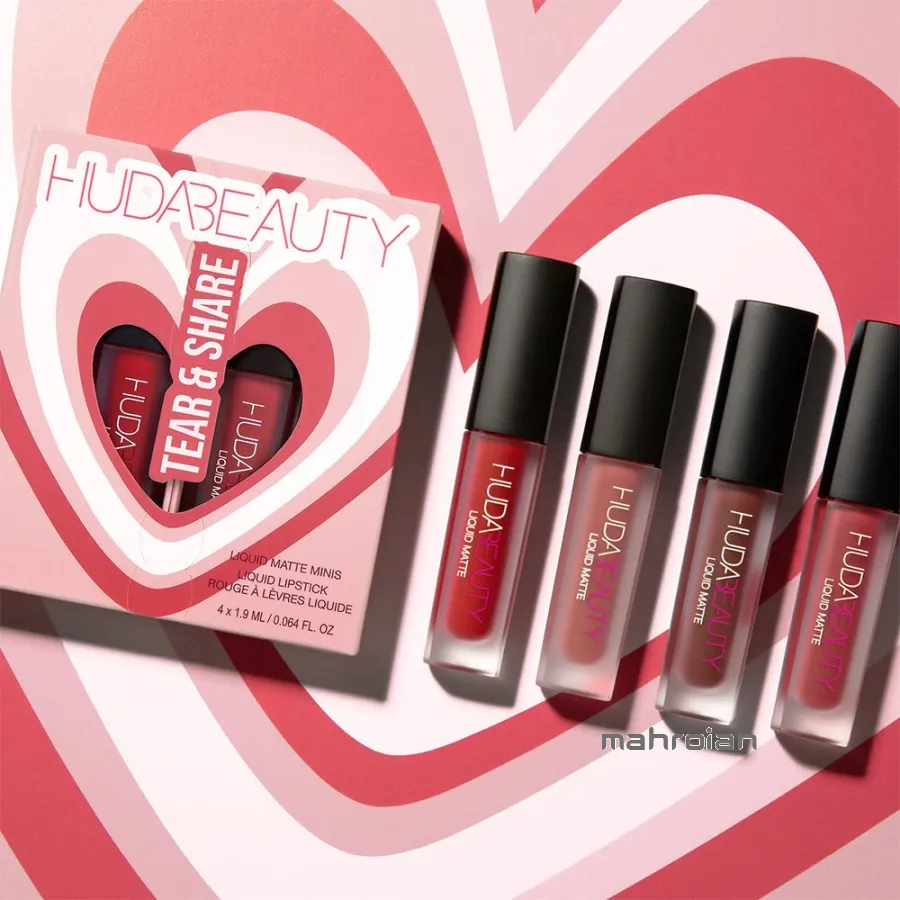 ست رژلب مایع مینی هدی بیوتی