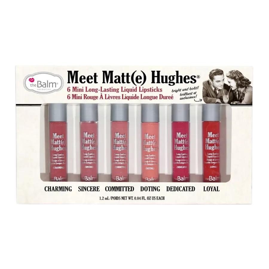 ست 6 عددی رژ مایع دبالم 