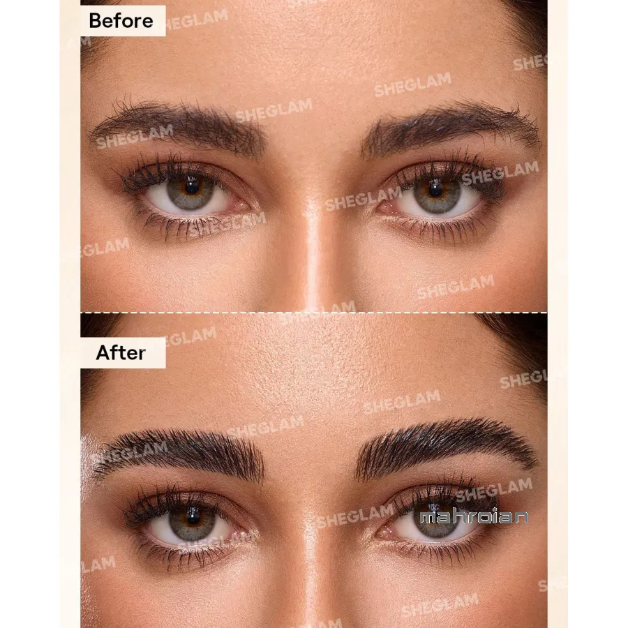 ژل ابرو شیگلم همراه شانه