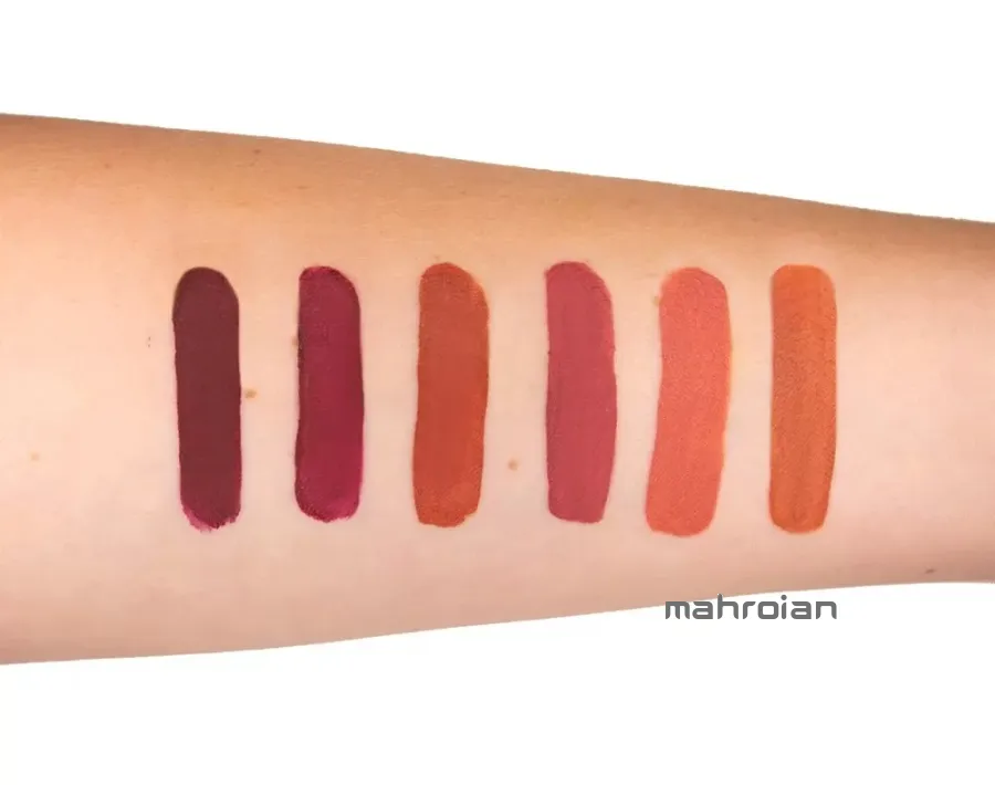 ست 6 عددی رژ مایع دبالم san francisco